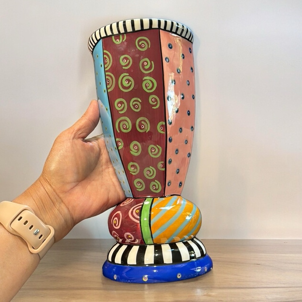 Charma Designs Vintage Postmodern Vase